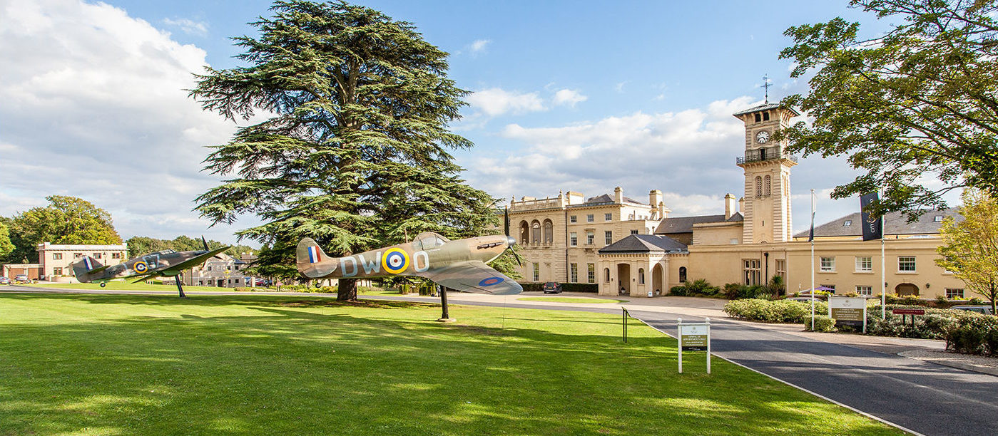 Photograph of the Spitfires at Bentley Priory Museum